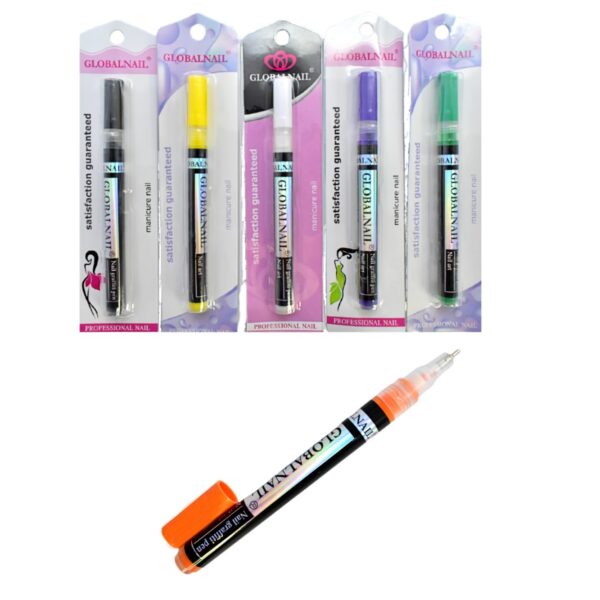 Marcador para decoración de uñas Nail Fraffiti pen 0.5MM Global Nail