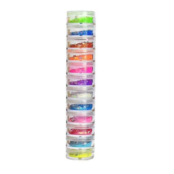 Torre de pigmentos de 12 niveles glitter Iman of Noble - Imagen 2