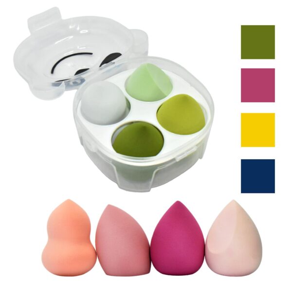 Kit de esponjas de 4PCS en presentación de Panda