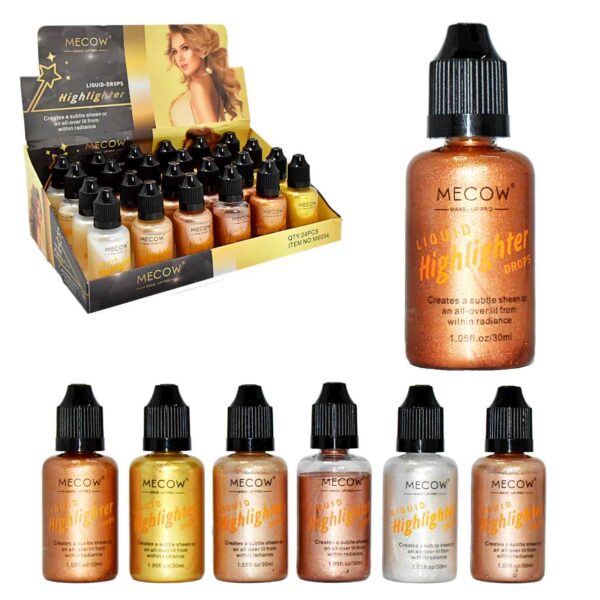 Iluminador Corporal Líquido Mecow 30 ml