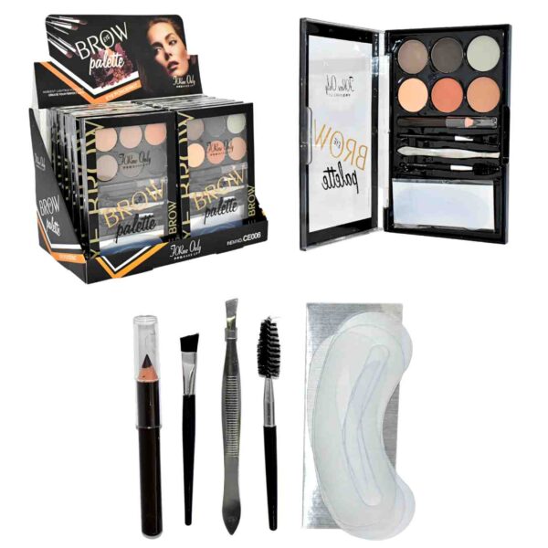 Kit para cejas Forme Only Pro Make up Brown Palette