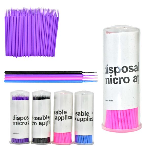 Kit de 100 Micro Hisopos para lifting de pestañas