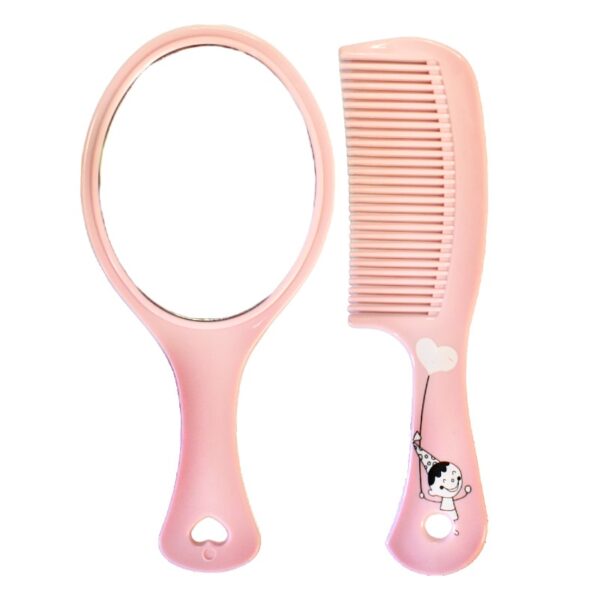 Duo de espejo y peine para cabello Surtidos