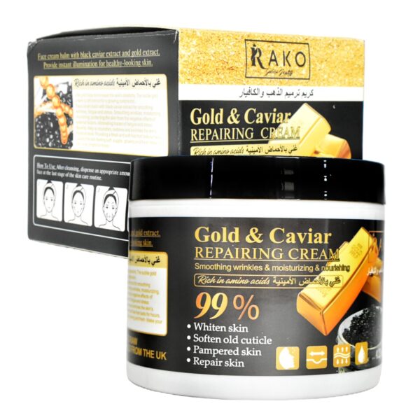 Crema Facial Rako De Oro Y Caviar 120G