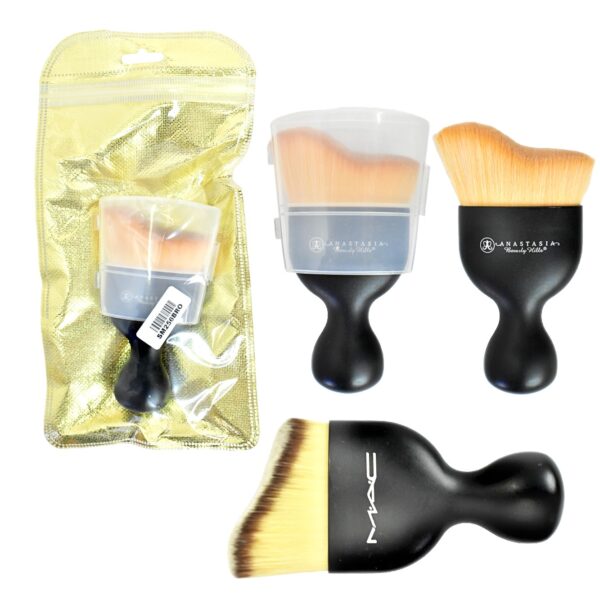 Brocha Kabuki Con Agarrador Mac Y Anastasia Con Cerdas Especiales