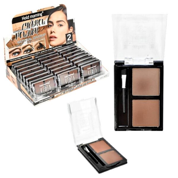 Polvo Para Cejas 2 Colores Hold Morning