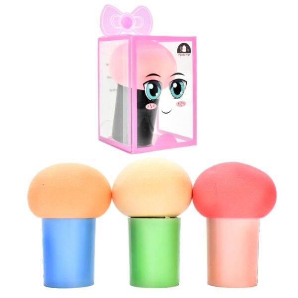 Esponjas Powder Puff En Presentacion Con Ojos