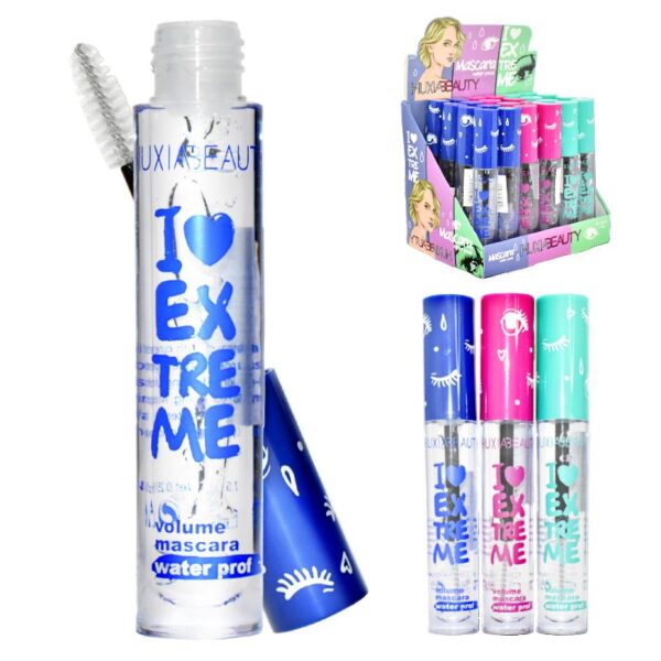 Mascara Transparente Para Pestañas Huxiabeauty I Love Extreme