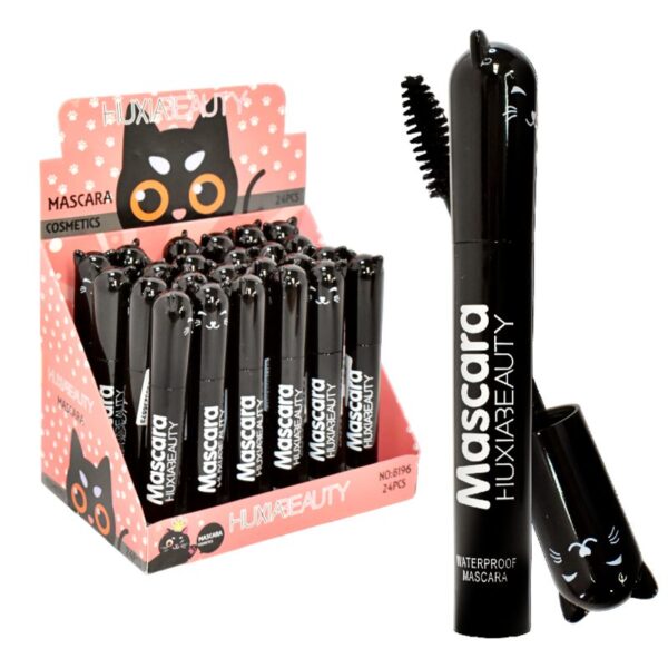 Mascara De Pestañas Huxiabeauty Presentacion De Gato Negro