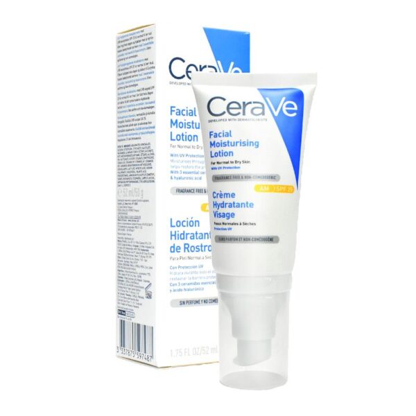 Locion Hidratante Facial De Día Y Noche CeraVe 52Ml Surtidos - Imagen 2