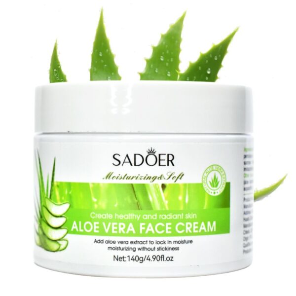Crema Facial De Aloe Vera Sadoer Tarro 140G