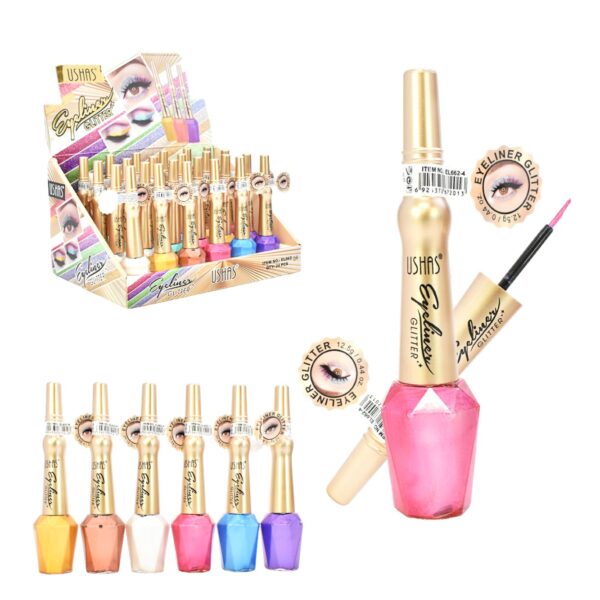 Delineador De Ojos Liquidos De Colores Ushas