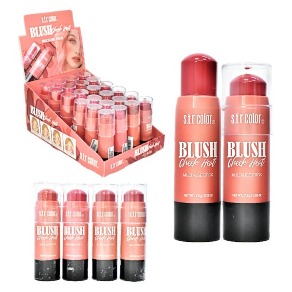 Rubor Retractil En Barra Sfr Color Blush Cheek Heart