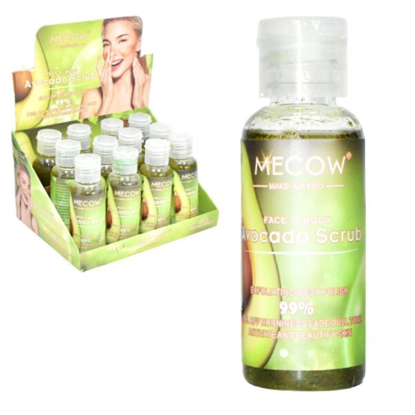 Exfoliante De Aguacate Facial Y Corporal Mecow