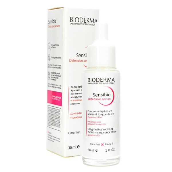 Serum Antienvejecimiento Bioderma Sensibio 30Ml Caja Blanca
