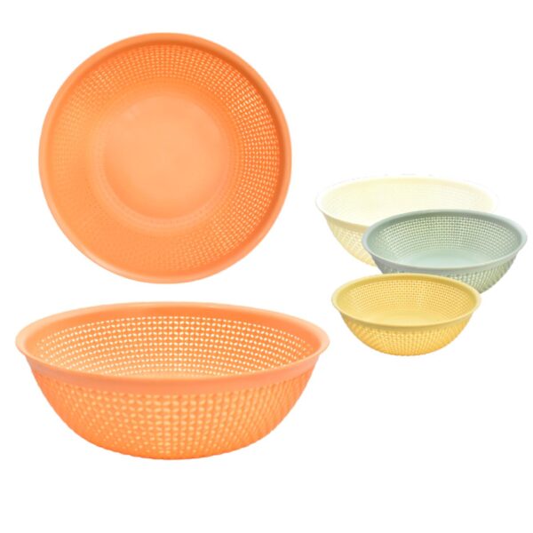 Canasto De Plastico Colores Surtidos