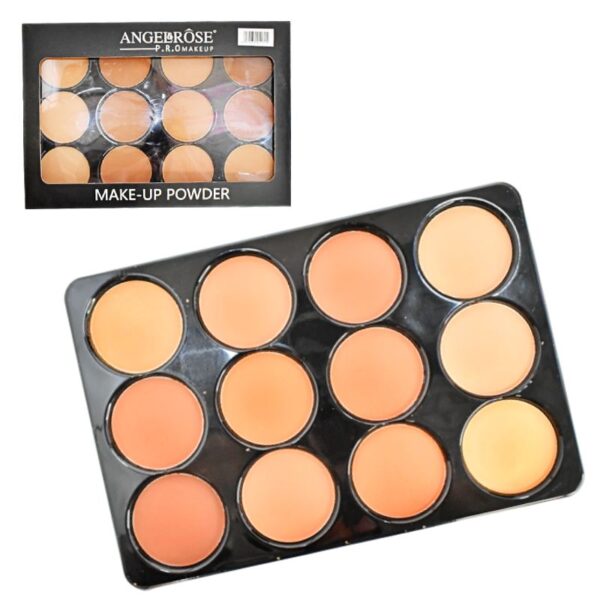Paleta De Cortorno Profesional 12 Tonalidades De Angel Rose