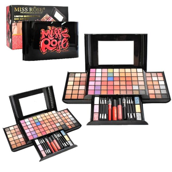 Kit De Maquillaje Miss Rose De Q198 Surtidos