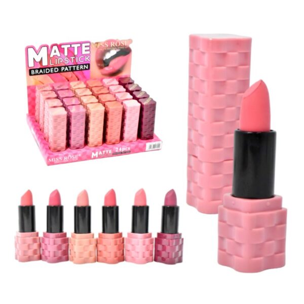 Labiales Miss Rose Colores Mate