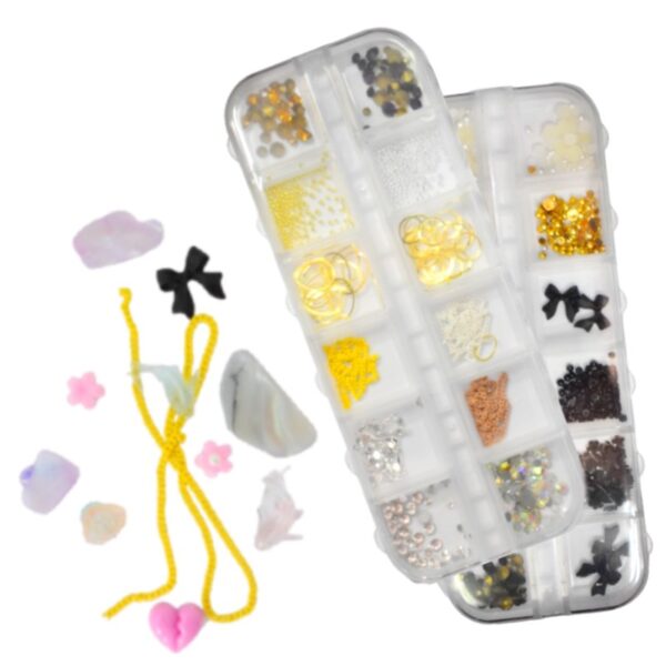 Kit con Multiples Decoraciones Para uñas - Imagen 2