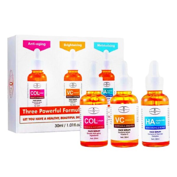 Set de 3 sueros Ainchun Beauty 30ml c/u