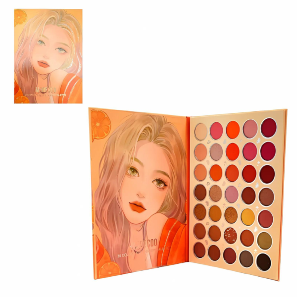Paleta de Sombras para ojos de 35 colores MEDECOO