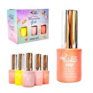 Esmalte gelish MACARRON KISS COLORES SURTIDOS