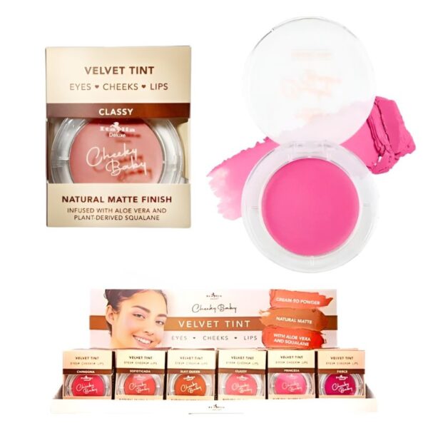 Rubores Velvet Tint Checky Baby de Italia Delux