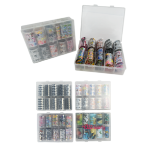 Foil Para Decoracion De Uñas En Estilos Surtidos