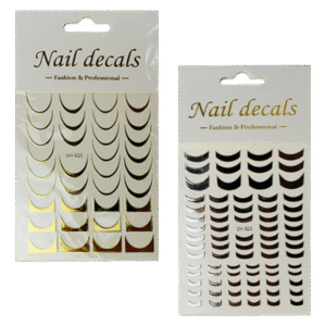 Sticker frances para uñas de los pies NAILS DECALS