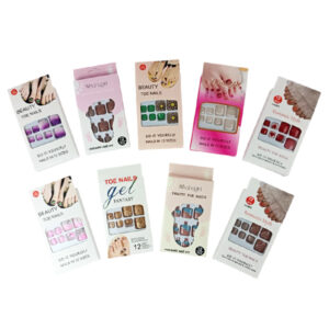 Uñas Press On Nails Para Pies con Colores Surtidos