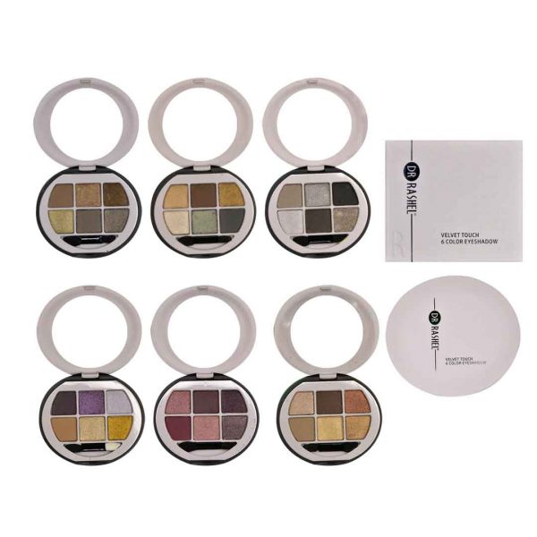 sombras para rostro dr rashel 6c caja palo rosa