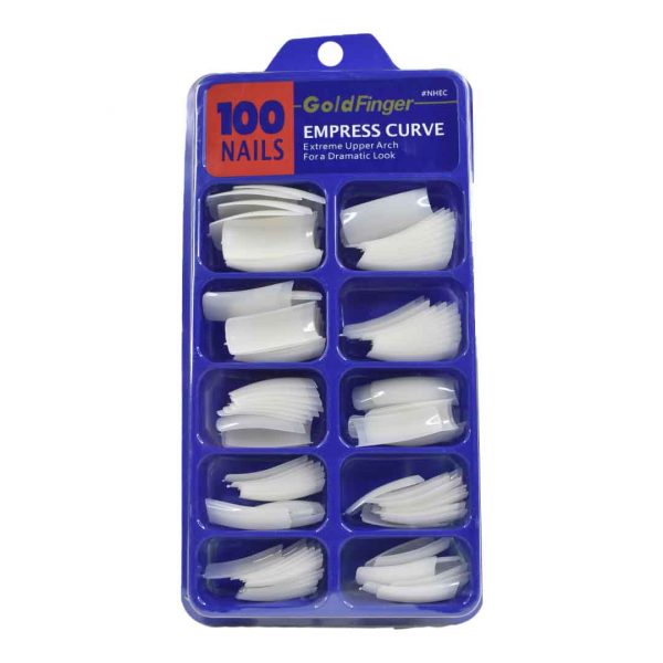 Set de uñas 100u blanco nails