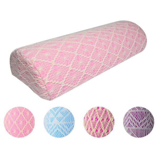 Almohada colorida para manicura y pedicura