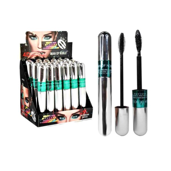 Mascara para pestañas de 2 pasos 4D Iman Of Noble