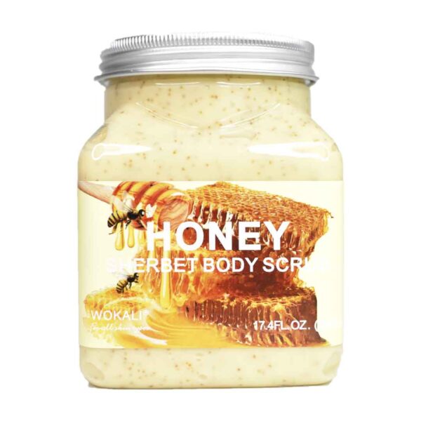 Exfoliante corporal Wokali de miel 500ml