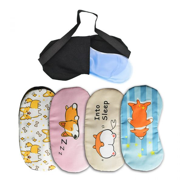 Antifaz para dormir con diseño de animales divertidos