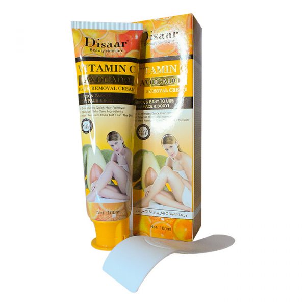 Crema depiladora disaar vitamina c y aguacate 100ml