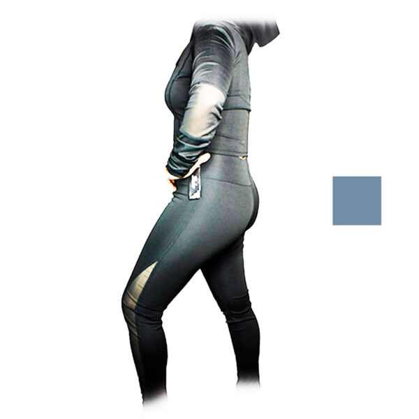 Conjunto deportivo sueter y leggin Lida color liso strech