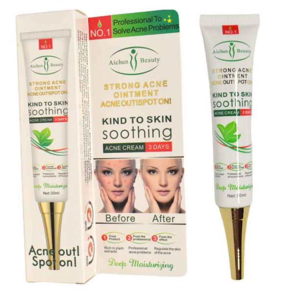 Crema removedora de acne aichun beauty 30ml
