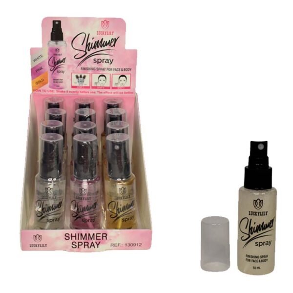 Shimmer spray fijador Lucky Lily 50ml