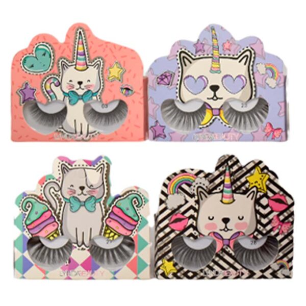 Pestañas artificiales diseño de gato LyndaBeauty