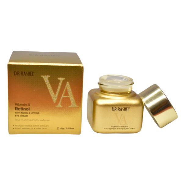 Crema de ojos antiedad lifting de retinol y vitamina A Dr Rashel