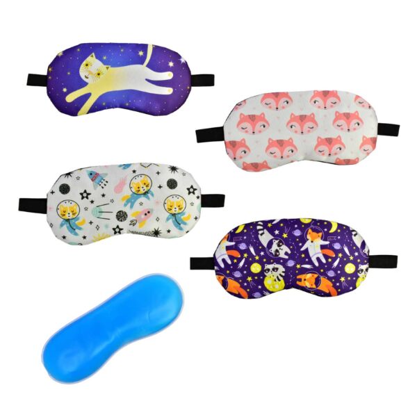 Antifaz de animales en el espacio Eye Mask