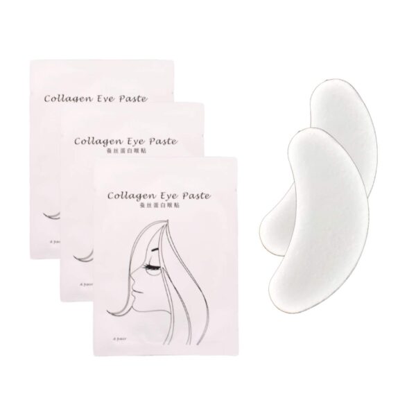 Parche hidrogel empaque blanco Collagen eye Paste