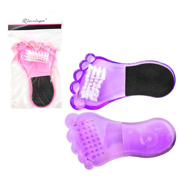 Lima y cepillo para uñas diseño de pie Liaoninger