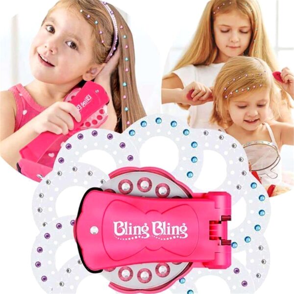 Grapadora decoradora de cabello Shinning diamond