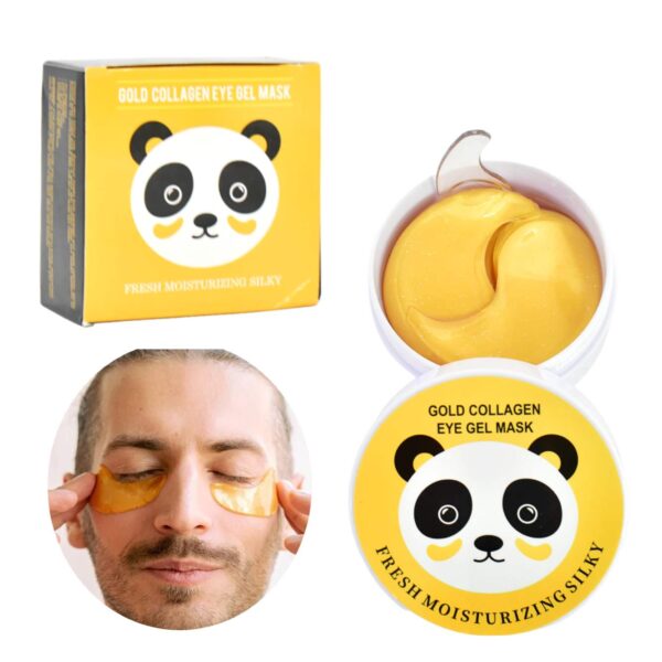Tarro de parches para ojeras Gold panda