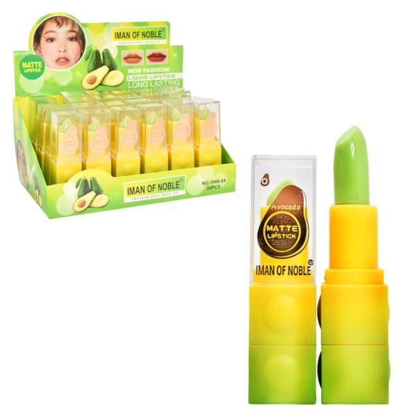 Labial mágico diseño de aguacate Iman Of Noble
