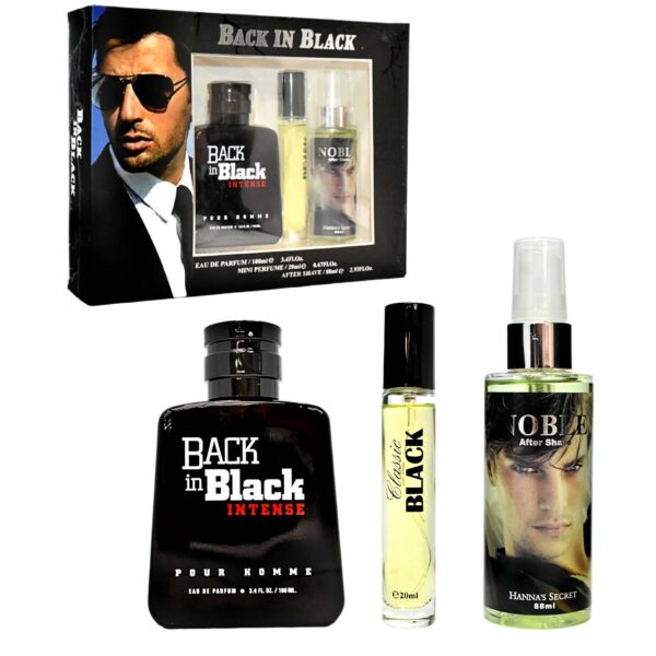 Kit de loción para hombre Back In Black